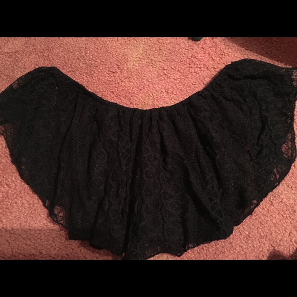 Charlotte Russe Tops - Gorgeous Black Lace Shirt